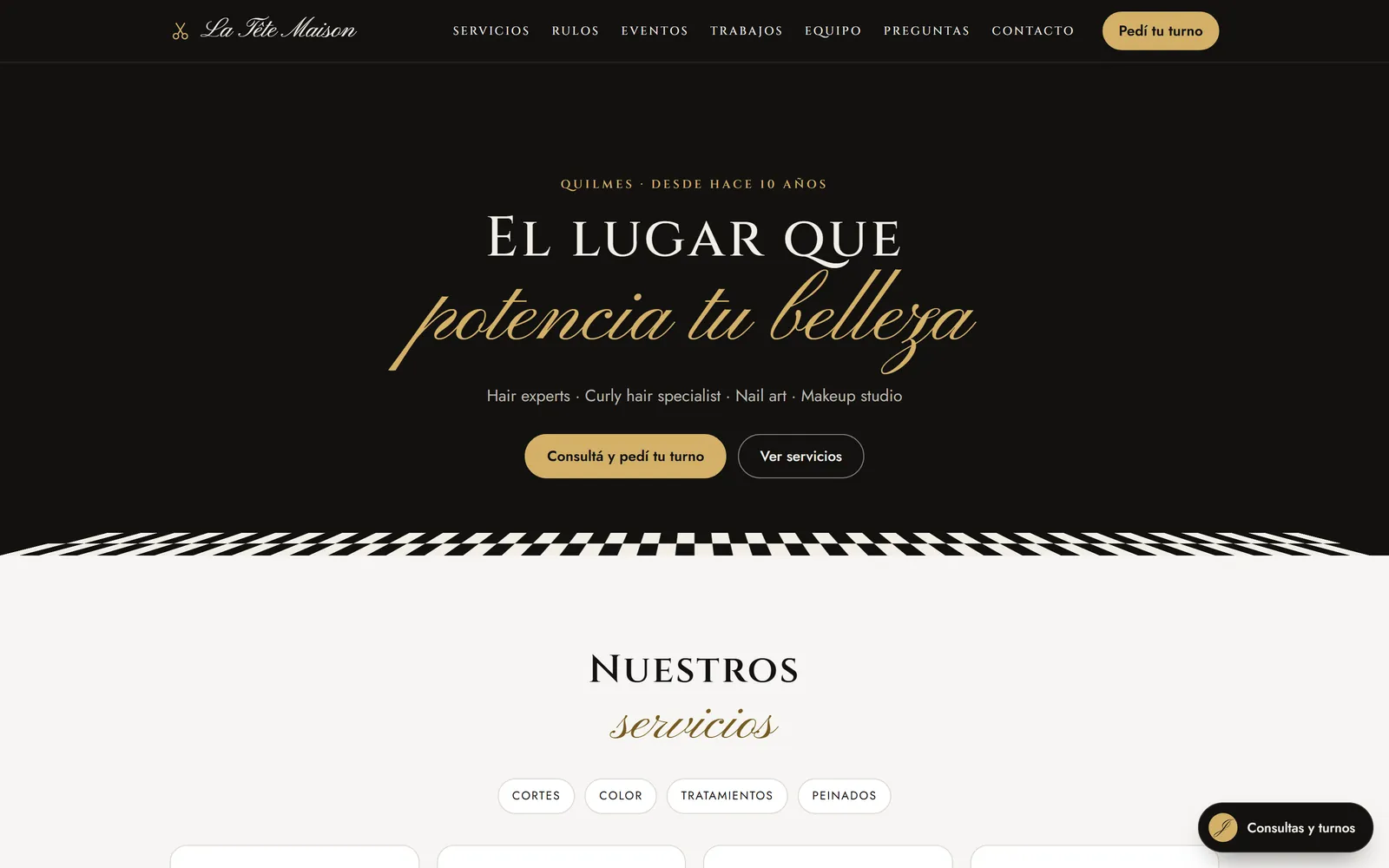 Web de La Tête Maison